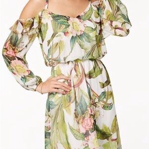Floral Off-Shoulder Dress